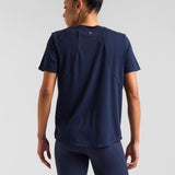 Core Lyocell Blend Active T-Shirt Outerspace Navy