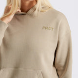 PWCT Club Women's Oversized Hoodie Beige