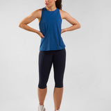 Sculpt High-Waisted Capri Leggings Outerspace Navy