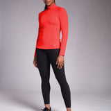 Sculpt Perform Half Zip Bright Red