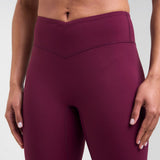 Sculpt V-Waist Leggings Cherry Lacquer