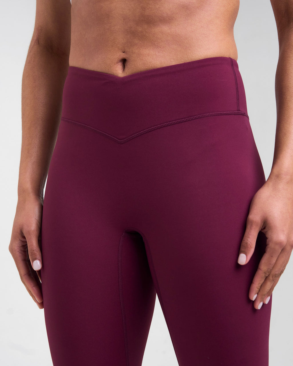 Sculpt V-Waist Leggings Cherry Lacquer