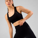 SOLID Seamless Sports Bra Black