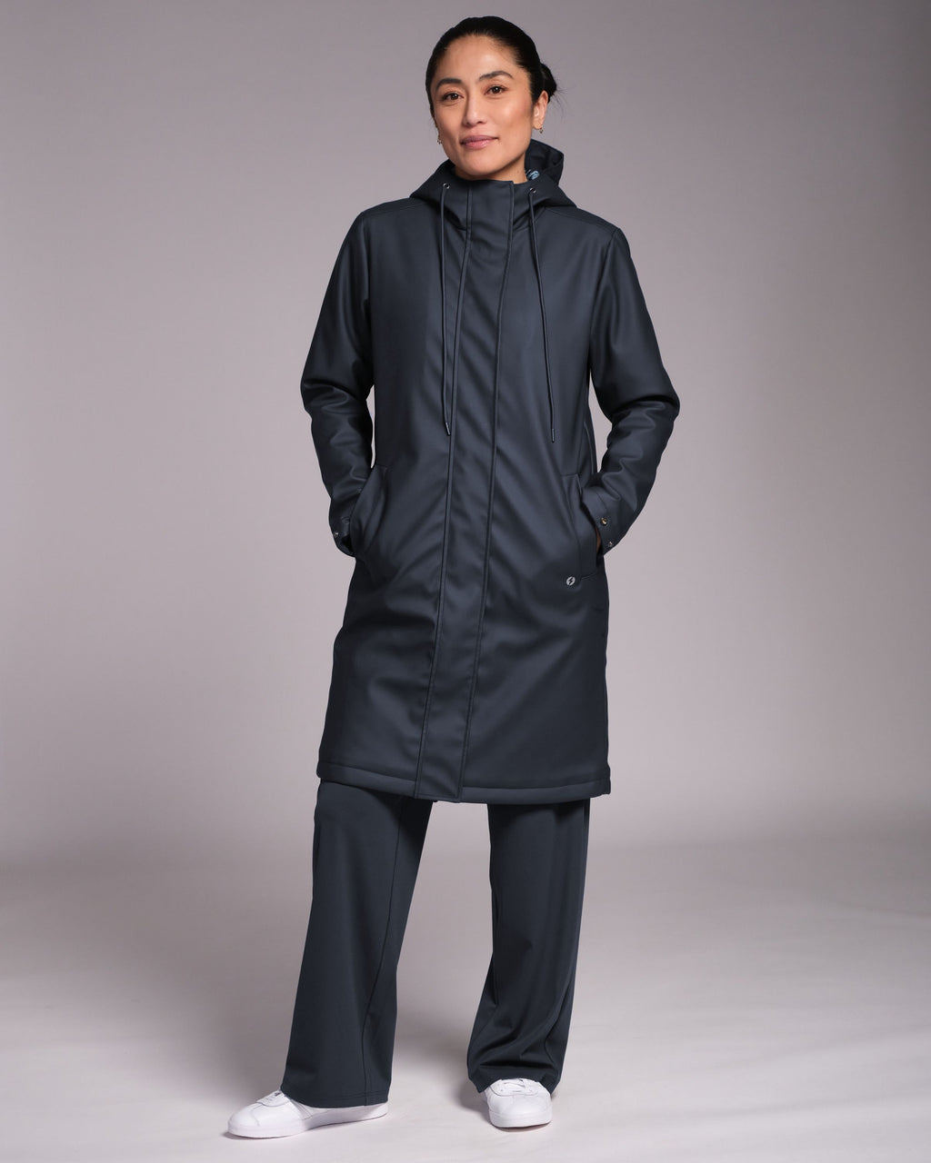 OUTSIDER Raincoat Outerspace Navy