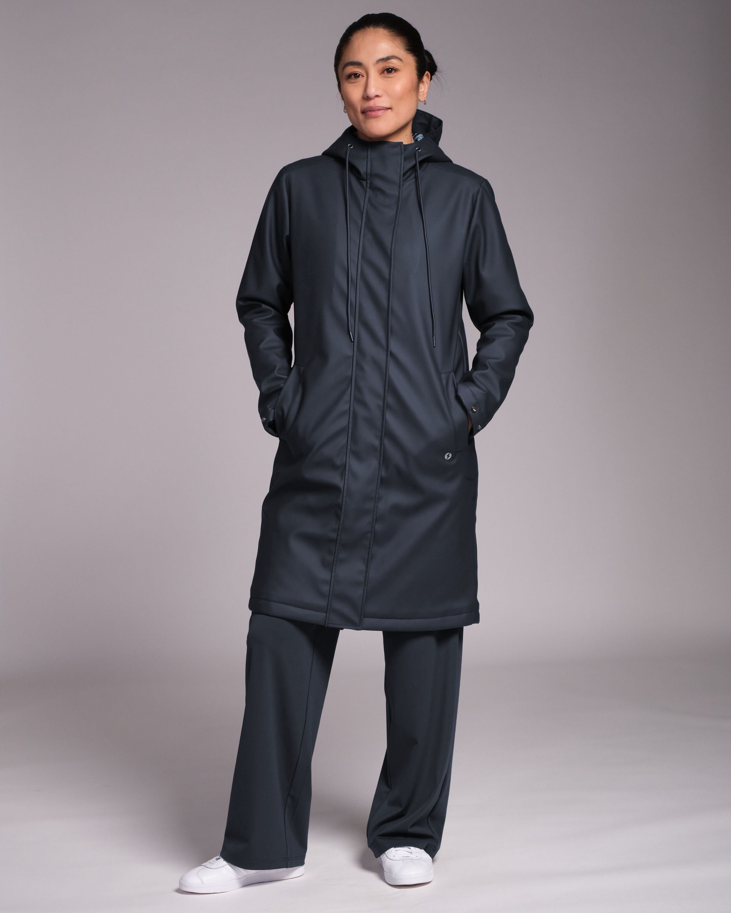 OUTSIDER Raincoat Outerspace Navy