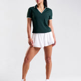 Court Short-Sleeved Polo Shirt Heritage Green