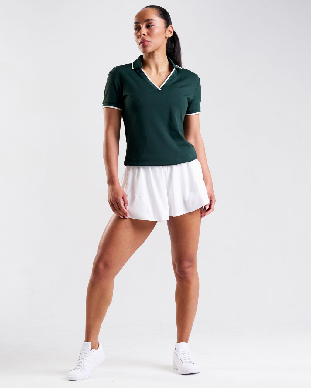 Court Short-Sleeved Polo Shirt Heritage Green