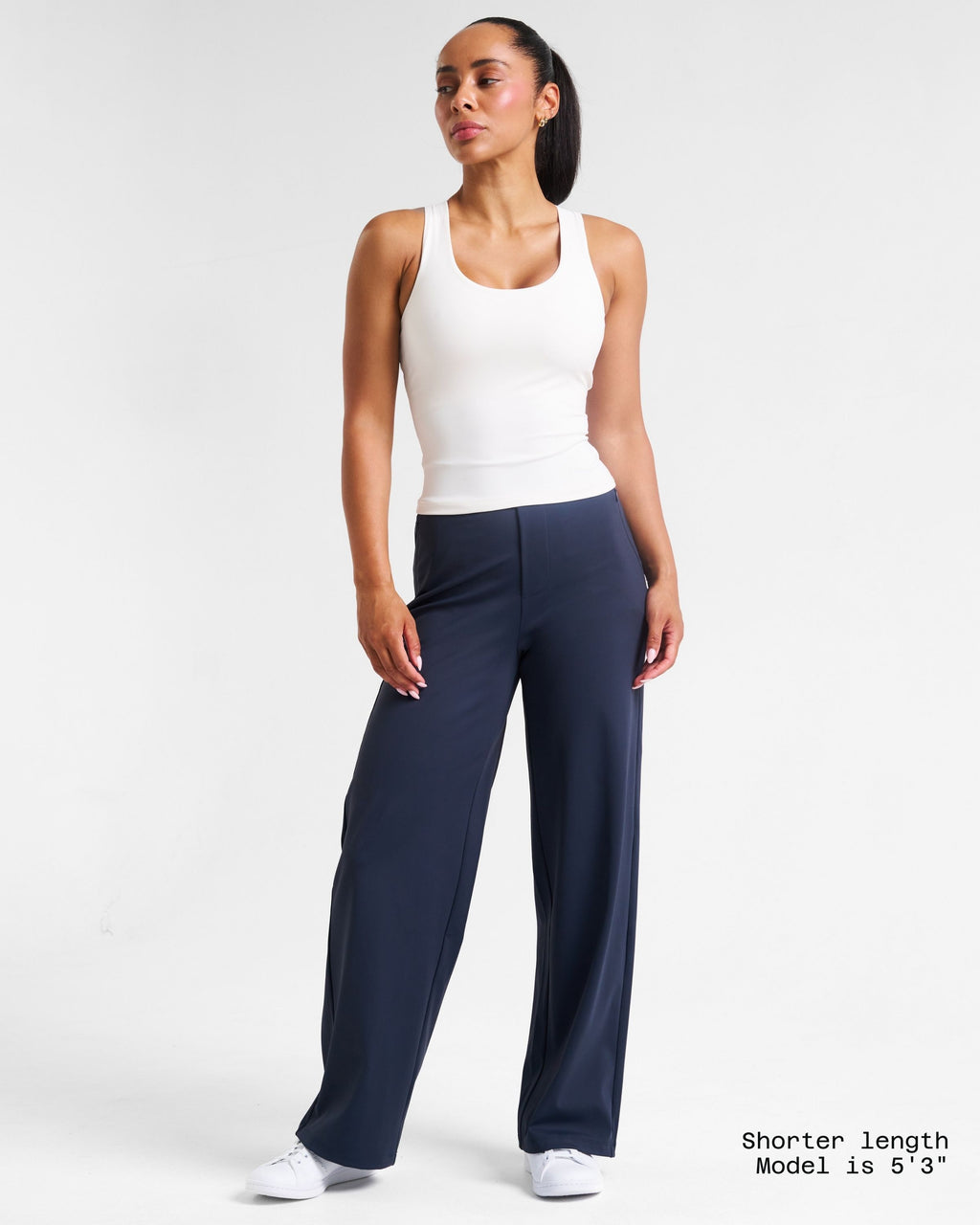 All-Day-Wear Wide Leg Trouser Outerspace Navy