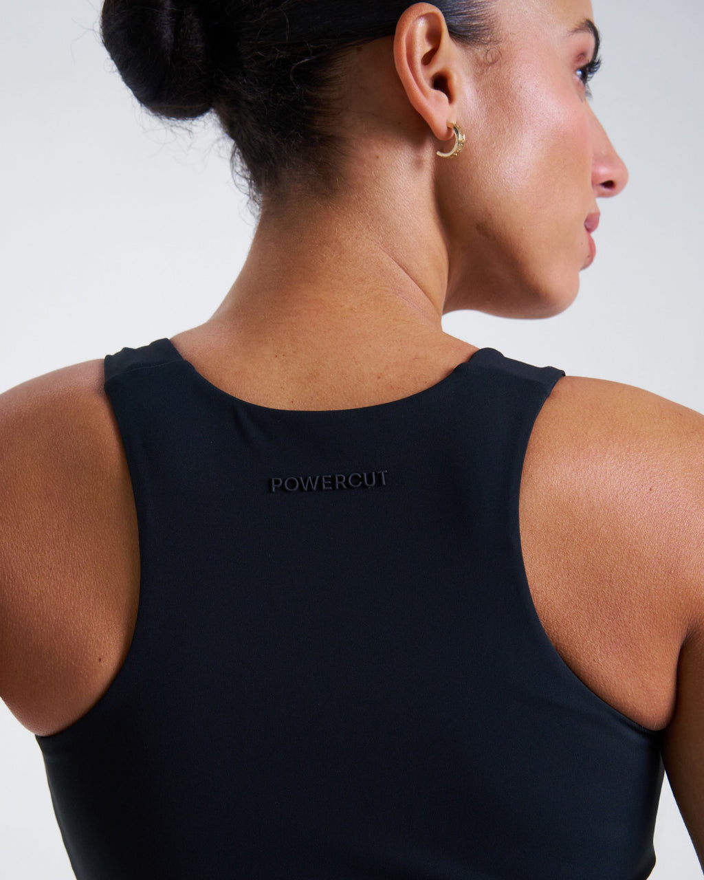 Base Fitted Tank Top Black