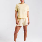 All-Day-Wear High-Rise Shorts Butter Yellow