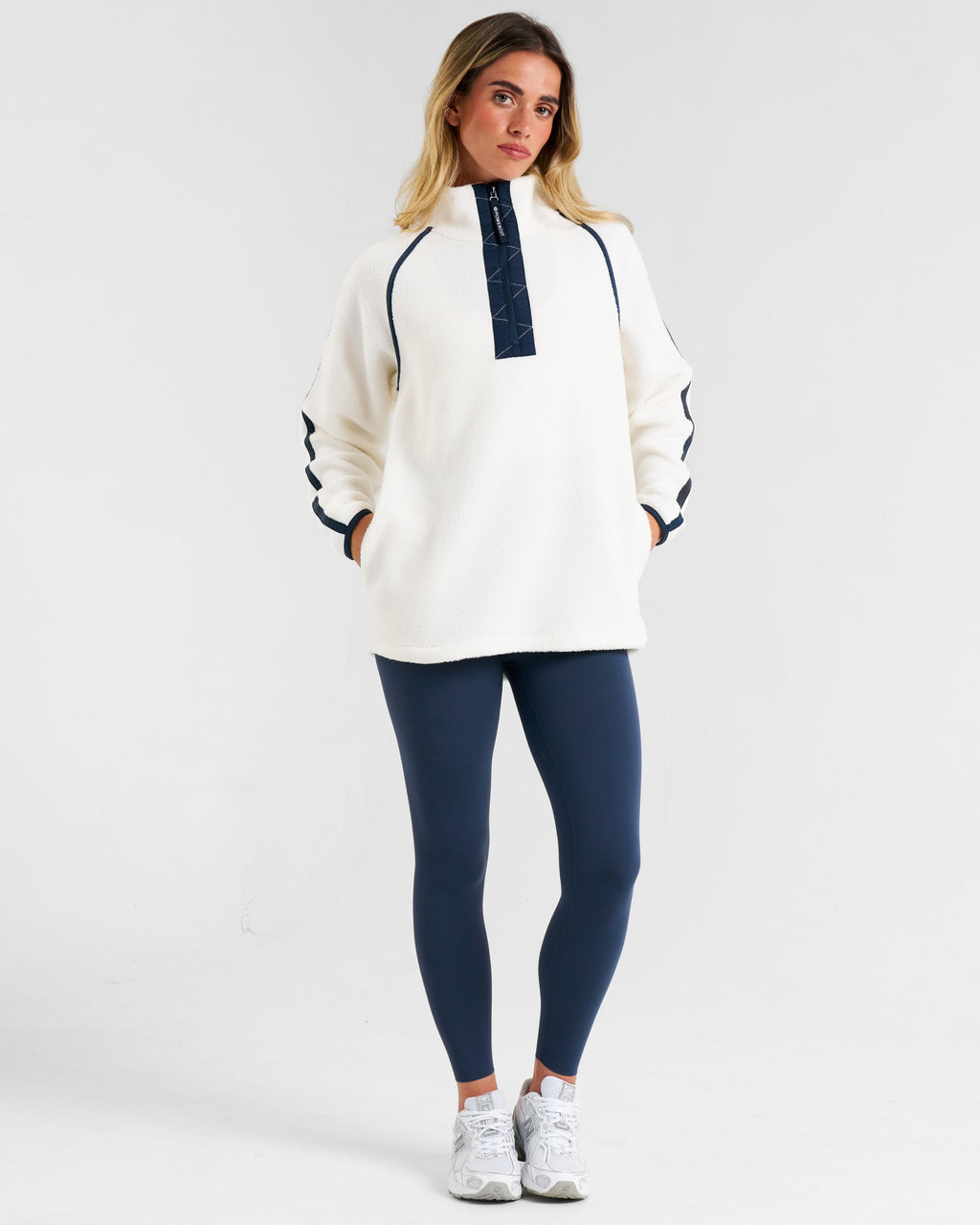 Ascend 1/4 Zip Fleece Coconut Milk
