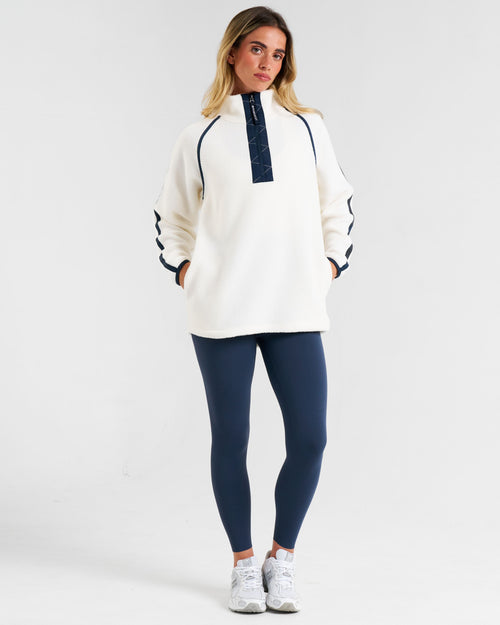 Ascend 1/4 Zip Fleece Coconut Milk