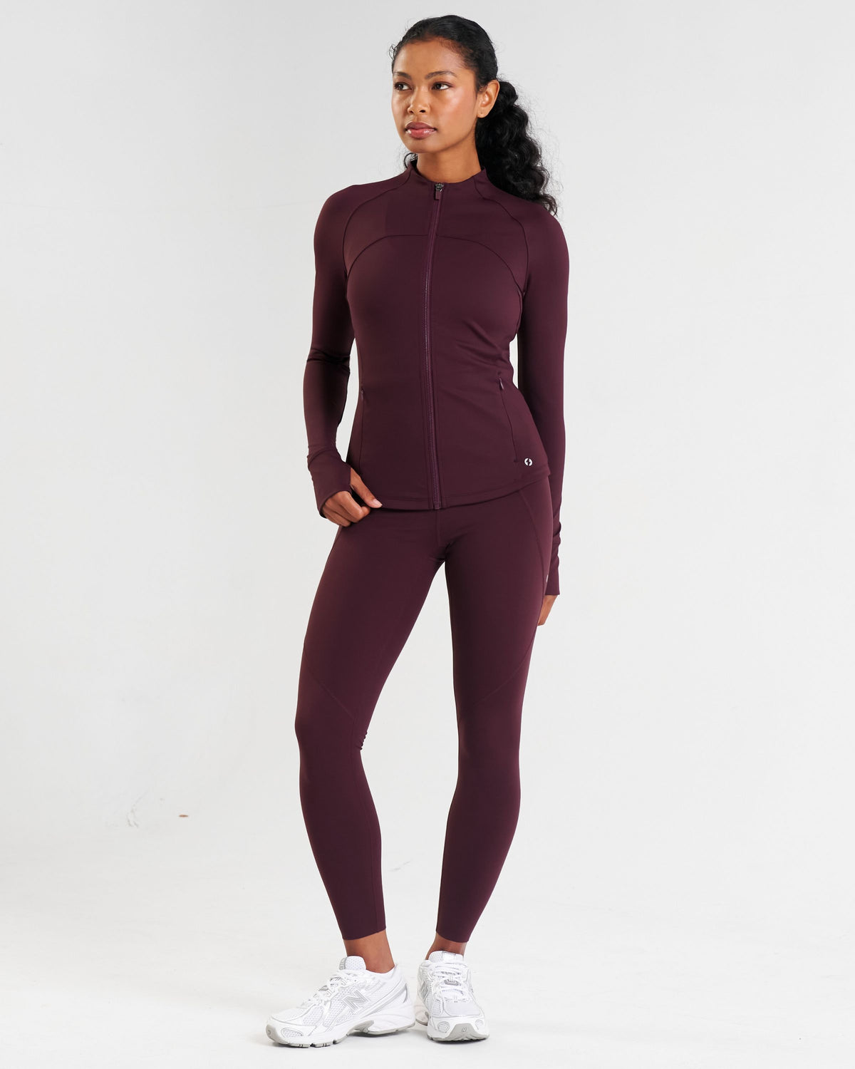RNG2 Zip Through Jacket Dark Burgundy