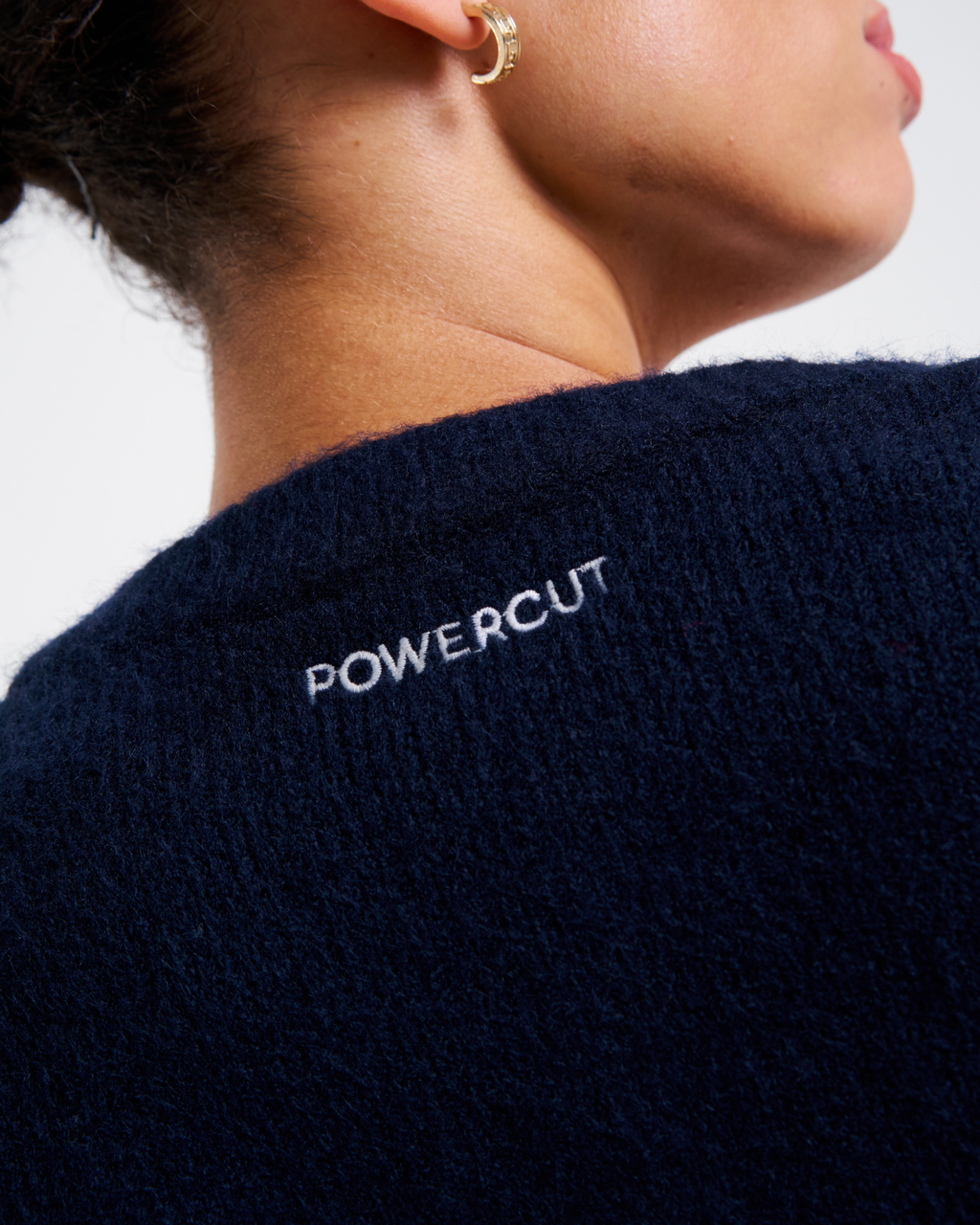 SoftKnit Button Up Cardigan Deep Navy