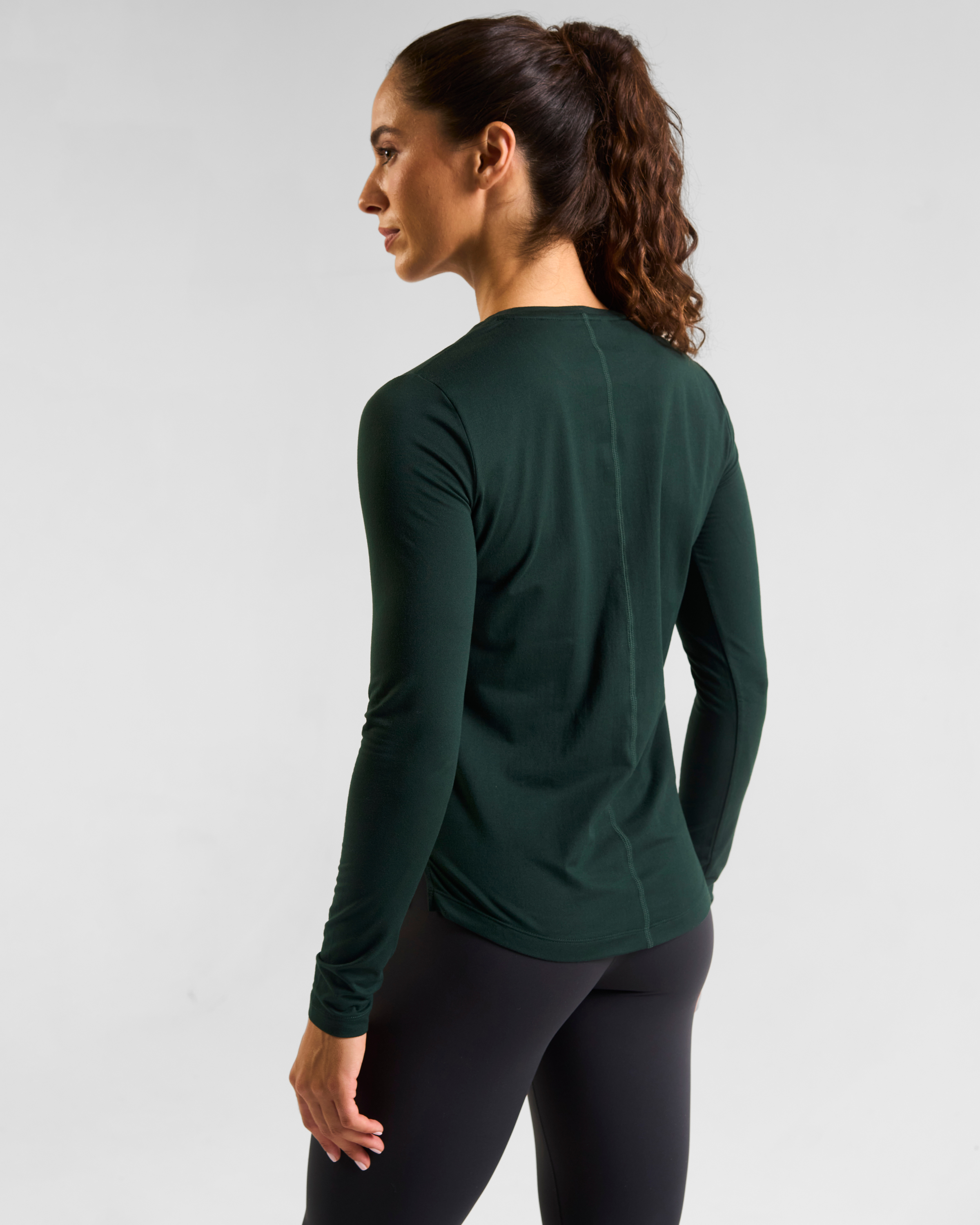 Core Long Sleeve Top Heritage Green