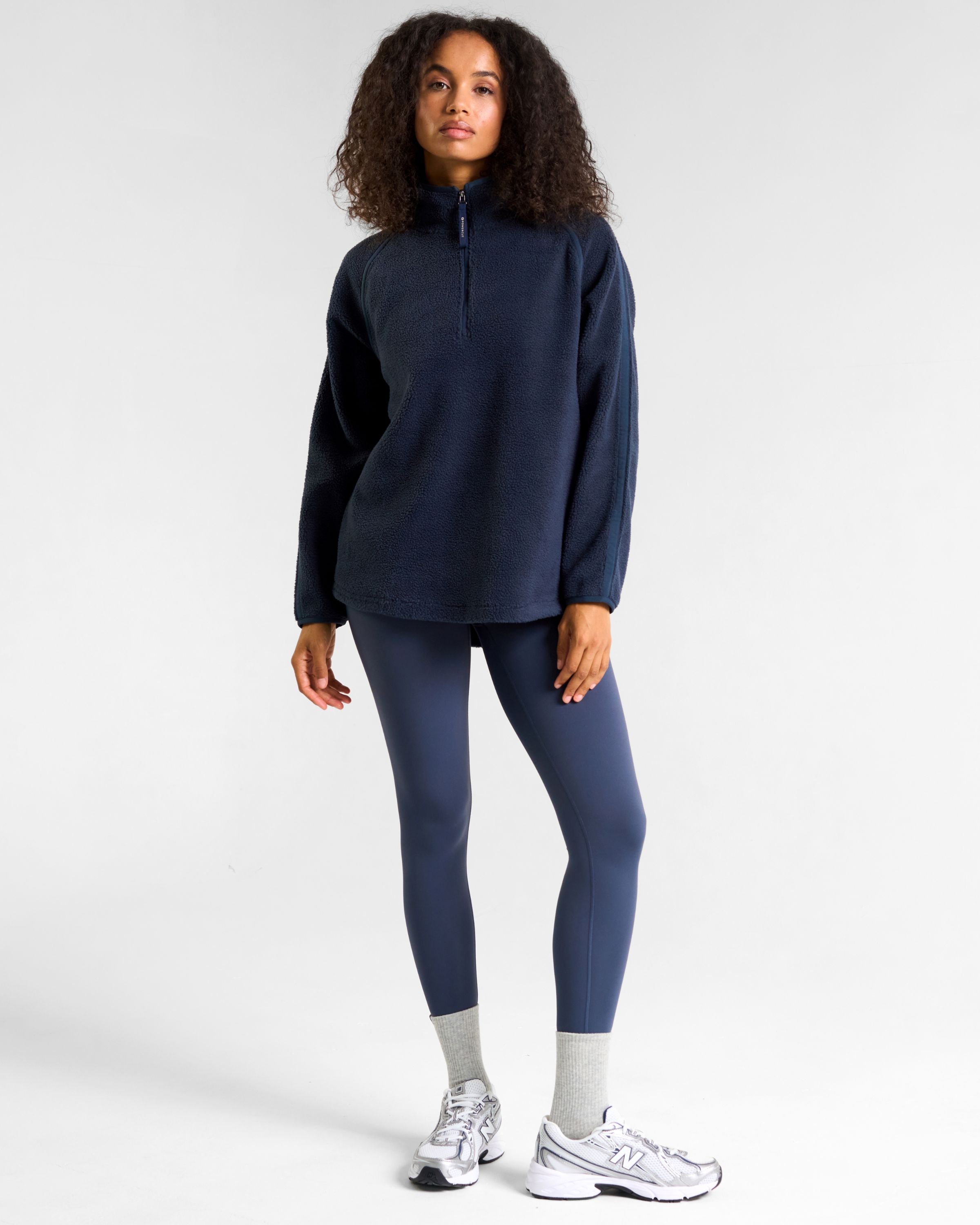Ascend 1/4 Zip Fleece Outerspace Navy