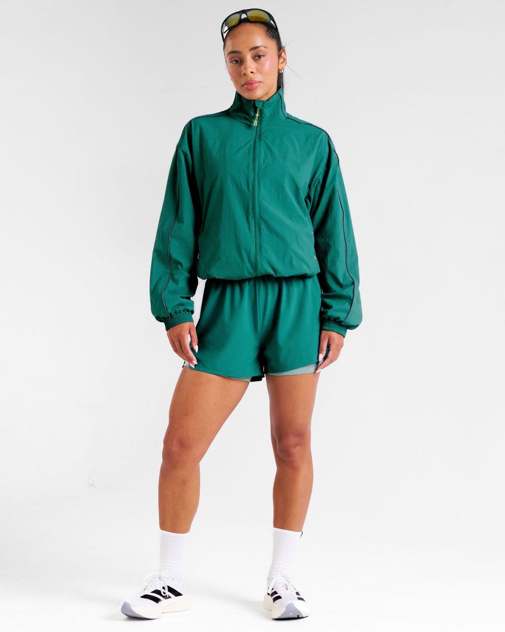 RUNSeries Water Resistant Track Jacket Sea Green
