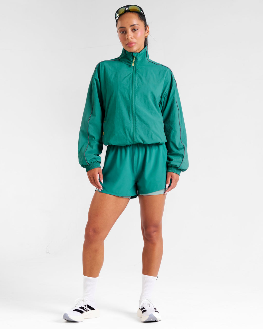 RUNSeries Water Resistant Track Jacket Sea Green