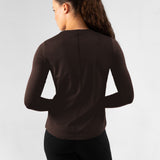 Core Long Sleeve Top Espresso
