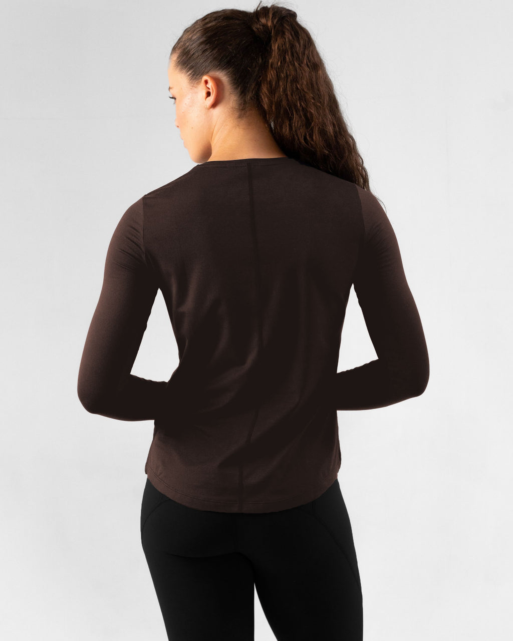 Core Long Sleeve Top Espresso