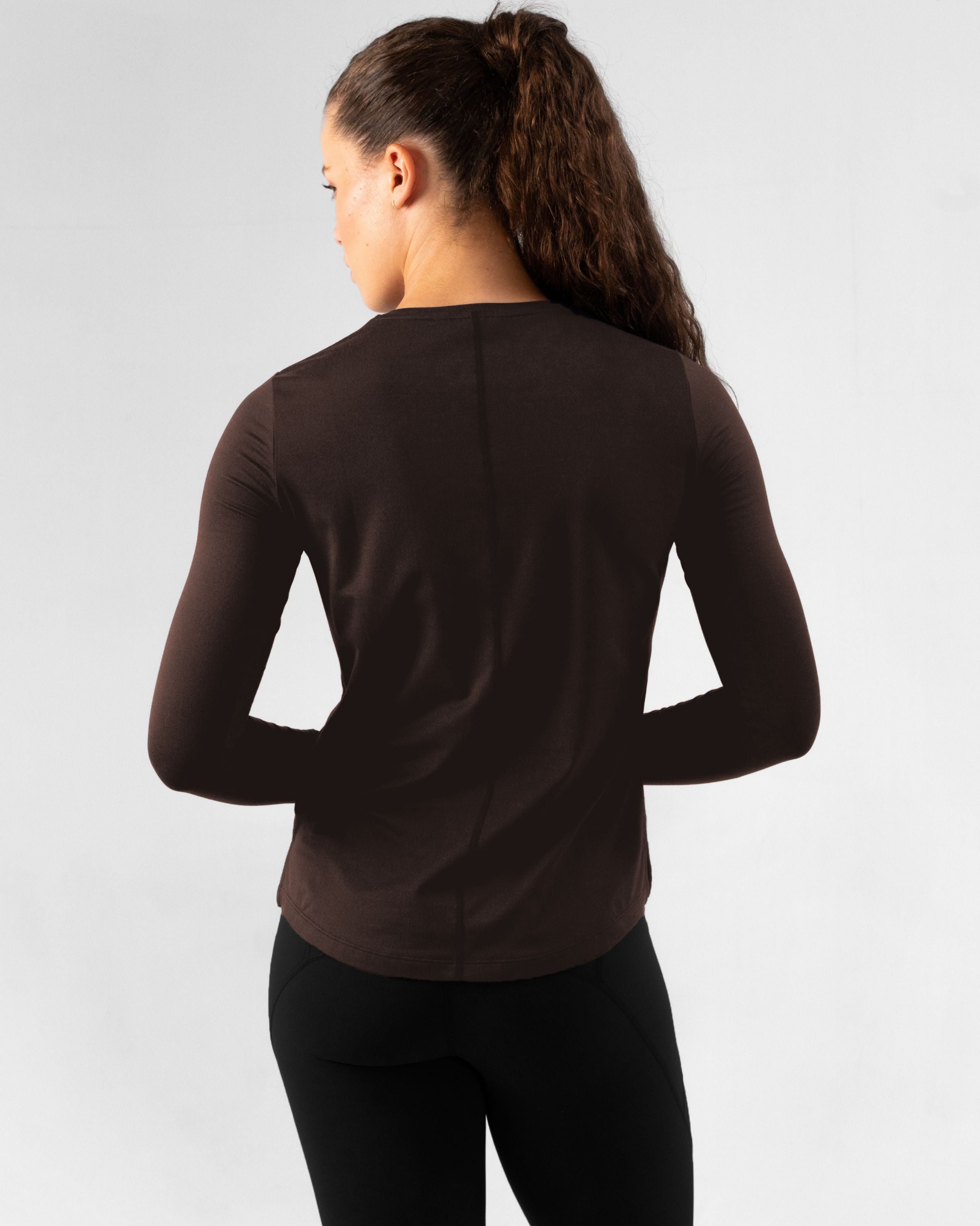 Core Long Sleeve Top Espresso