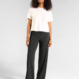 All-Day-Wear Wide Leg Trouser Asphalt Grey