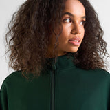 All-Day-Wear Half Zip Sweatshirt Heritage Green