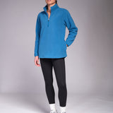 Ascend 1/4 Zip Fleece Vintage Blue