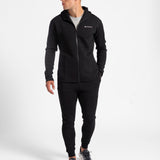 tek//pak Black Men's Full Zip Hoodie