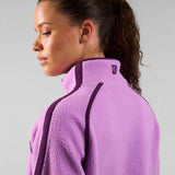 Ascend 1/4 Zip Fleece Violet Crush