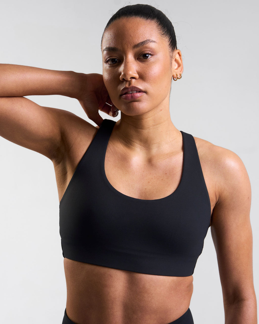 Sculpt Medium Support Sports Bra Black
