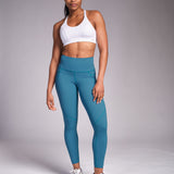 Sculpt High-Waisted Leggings Vintage Blue