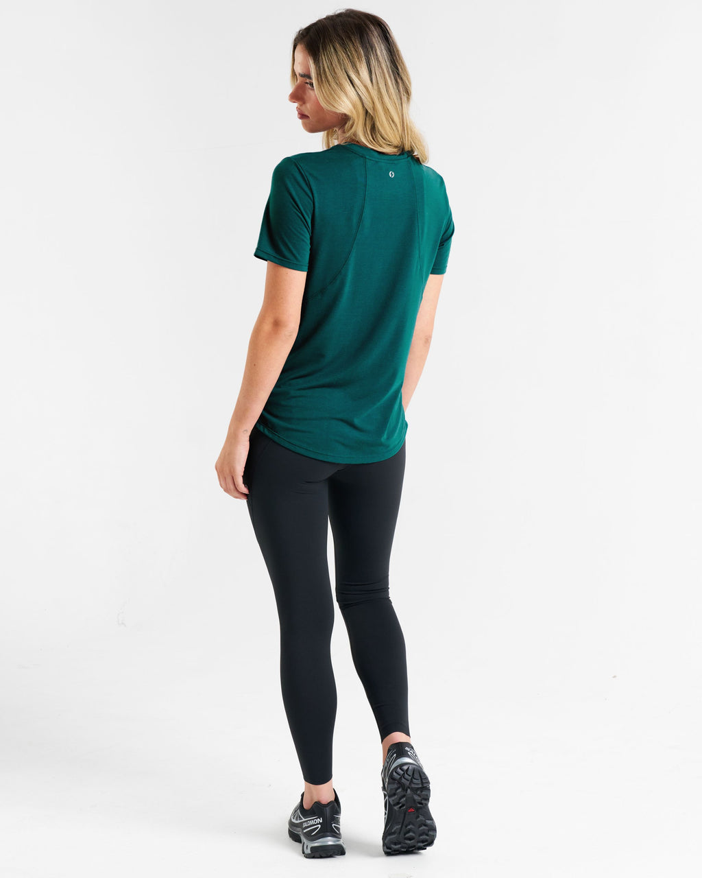 Core Lyocell Blend Active T-Shirt Dark Teal
