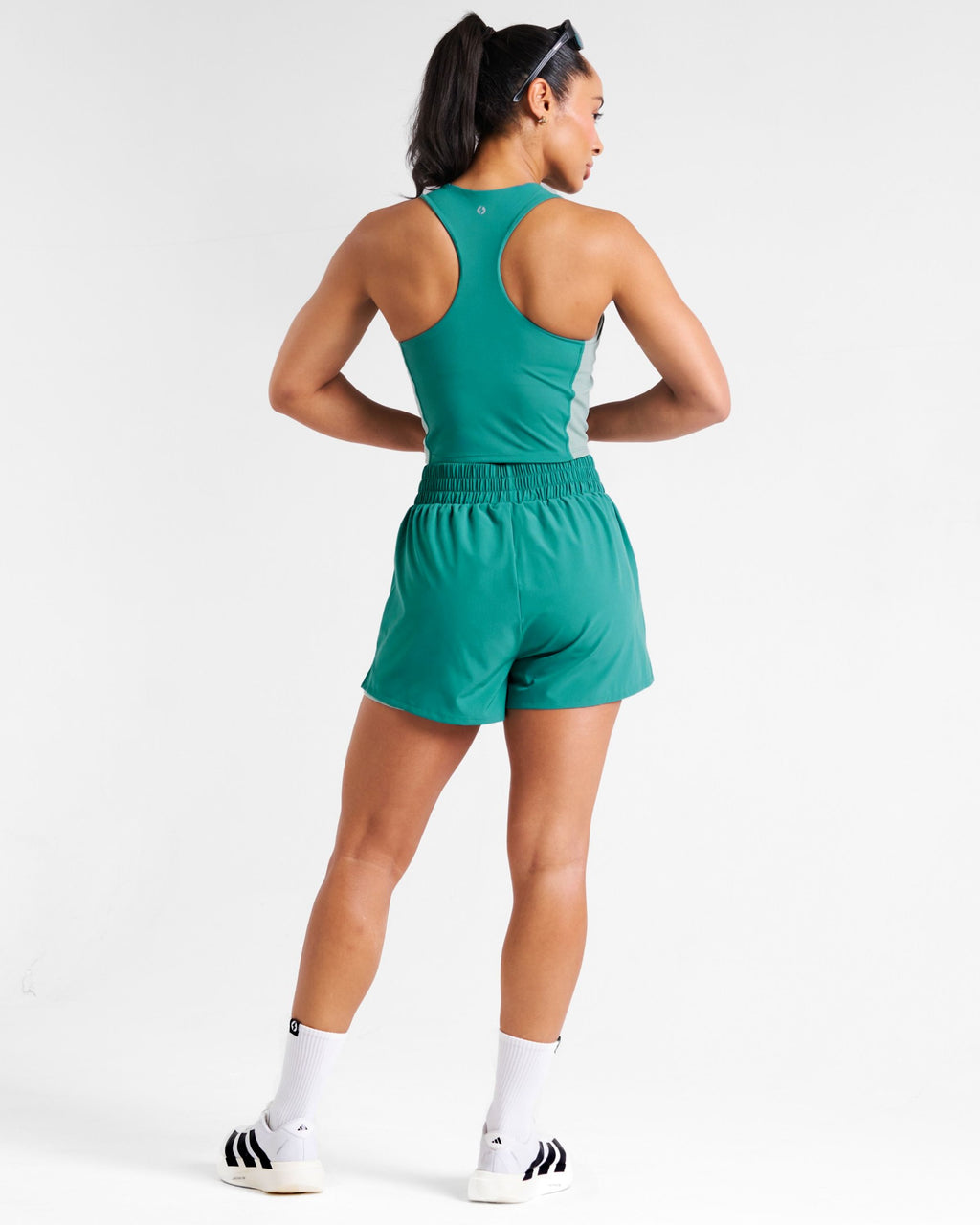 RUNSeries Pocket Race Tank Sea Green