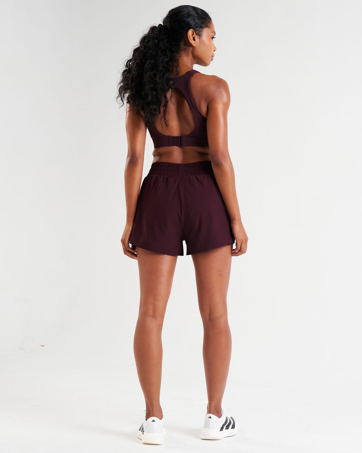 Pace 2-in-1 Performance Shorts Dark Burgundy