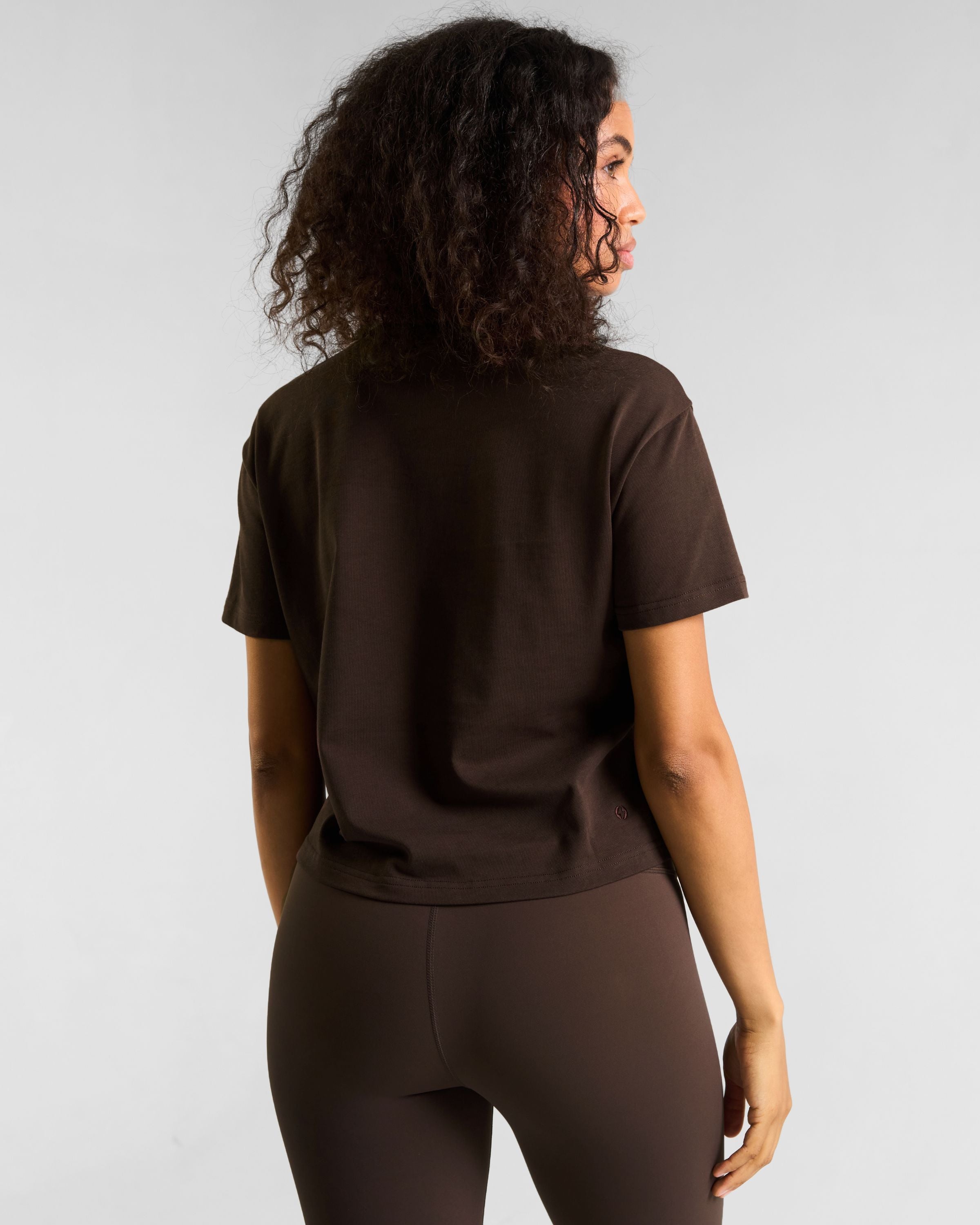 All-Day-Wear Box Tee Espresso