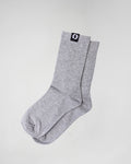 Unisex Crew Sock Heather Grey