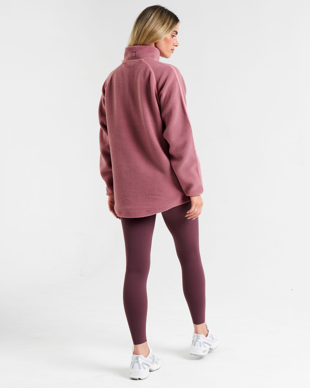Ascend 1/4 Zip Fleece Dusty Pink