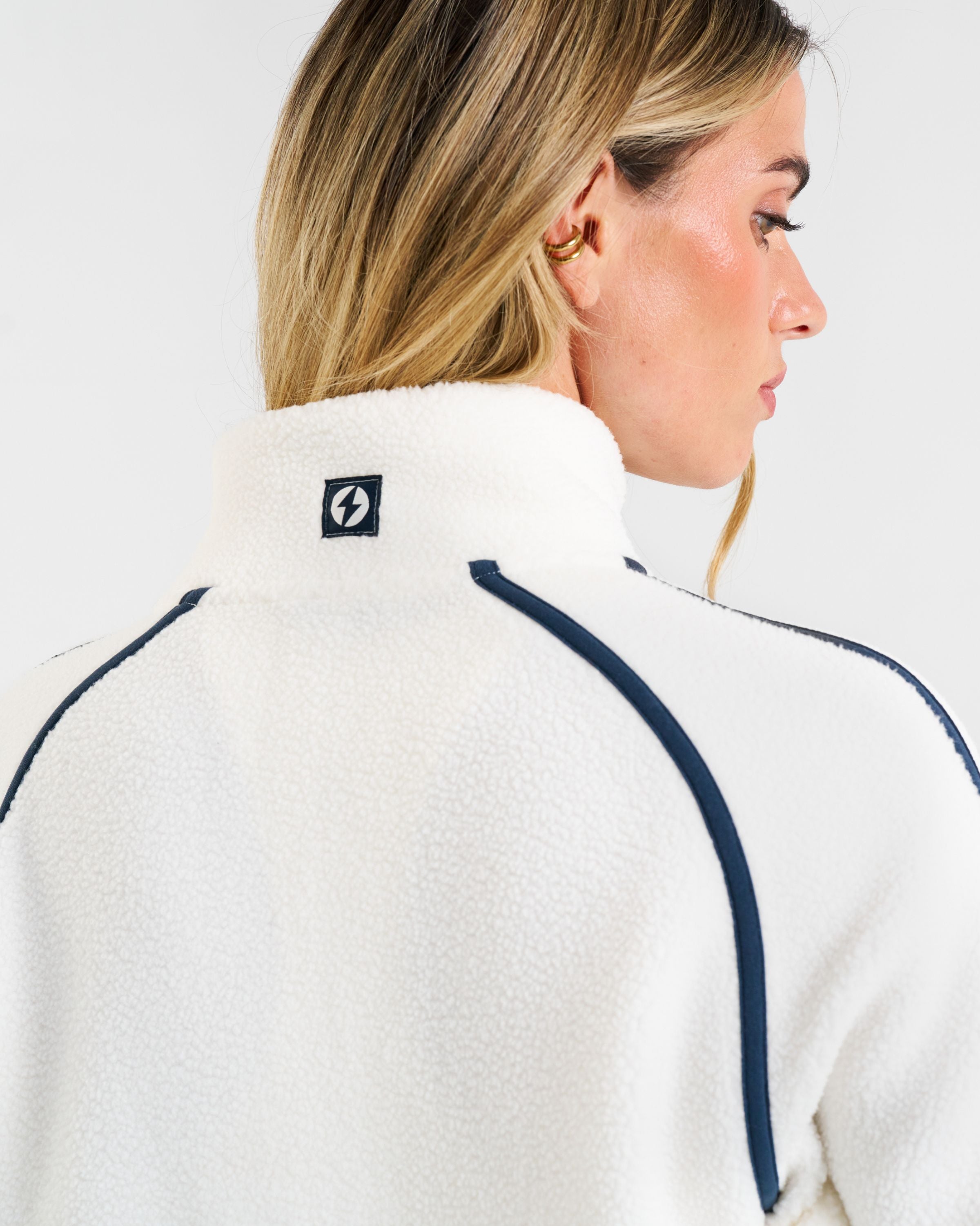 Ascend 1/4 Zip Fleece Coconut Milk