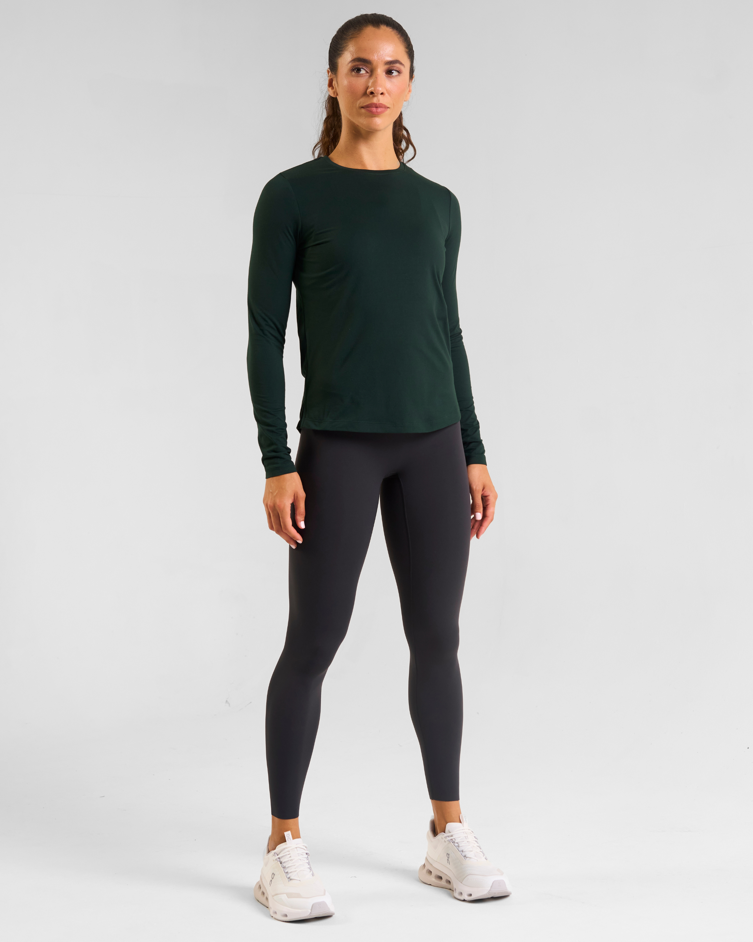 Core Long Sleeve Top Heritage Green