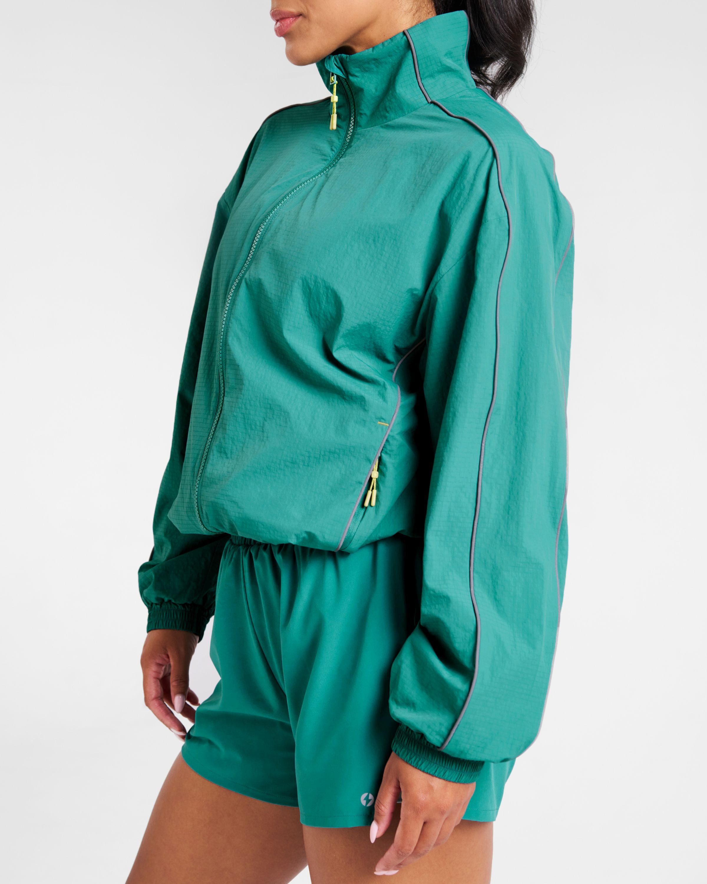RUNSeries Water Resistant Track Jacket Sea Green