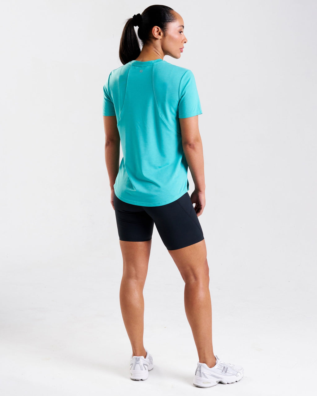 Core Lyocell Blend Active T-Shirt Fresh Aqua