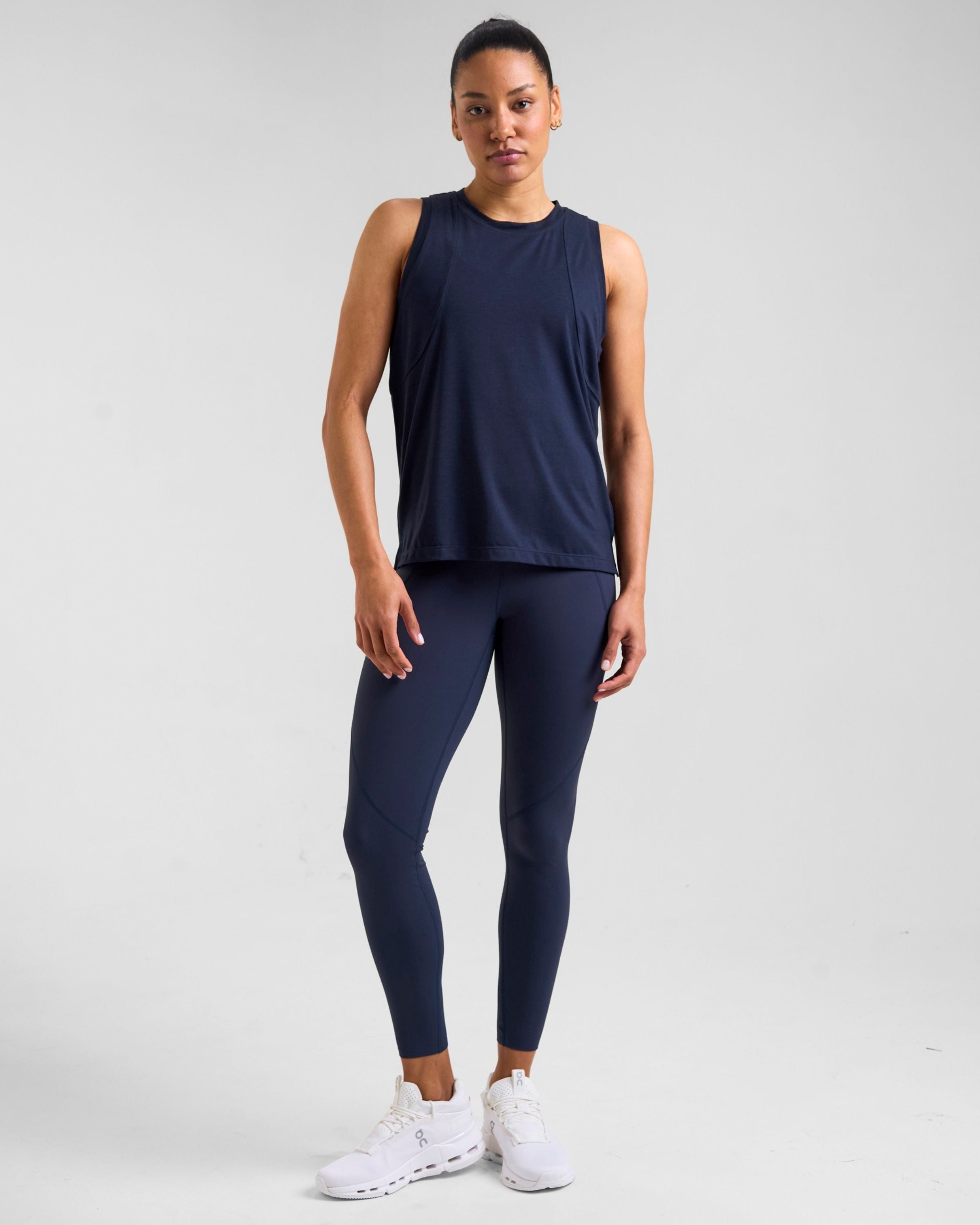 Core Lyocell Blend Active Vest Outerspace Navy