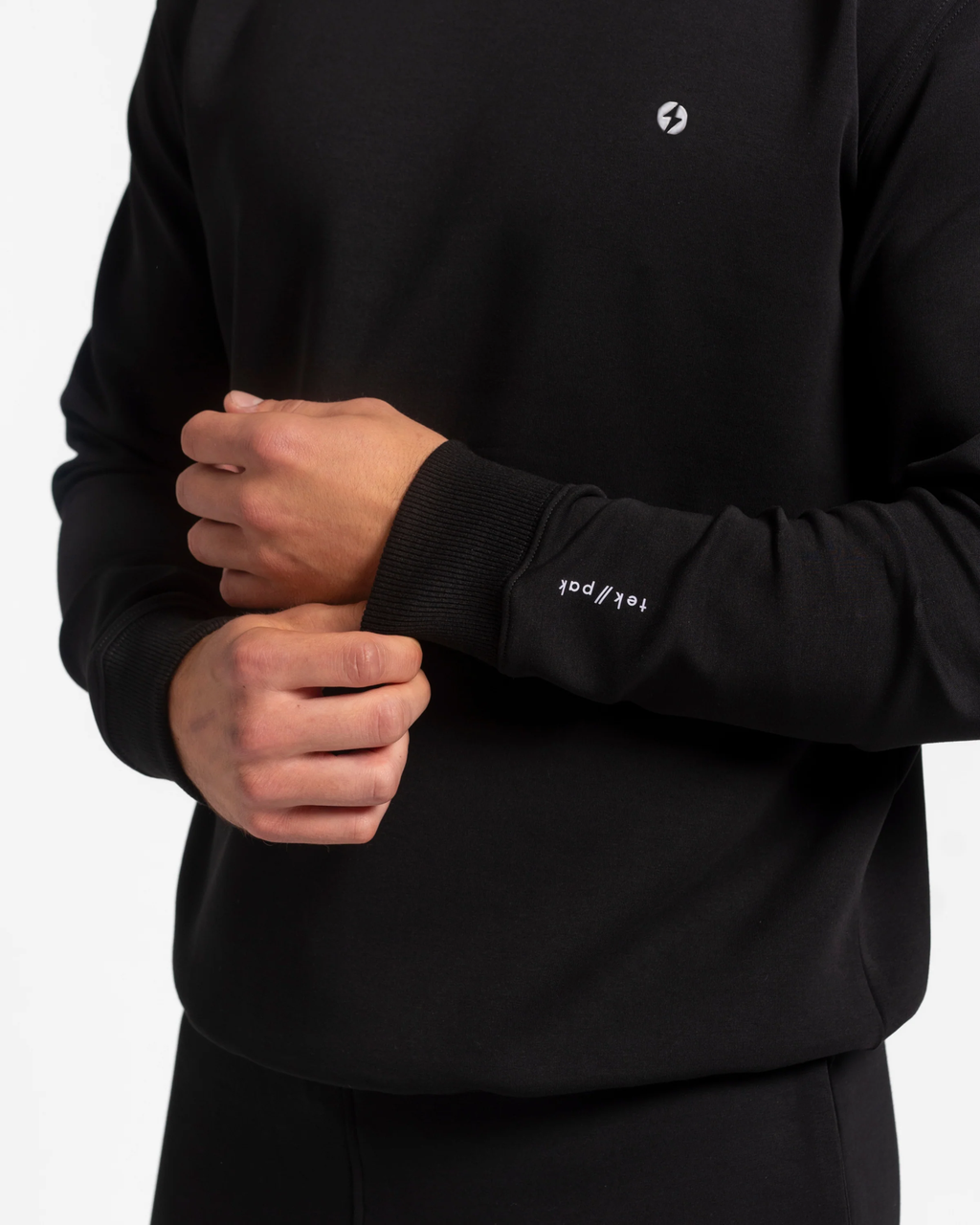 tek//pak Black Men's Crew Neck