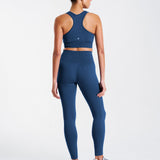 SOLID Seamless Leggings Dark Blue