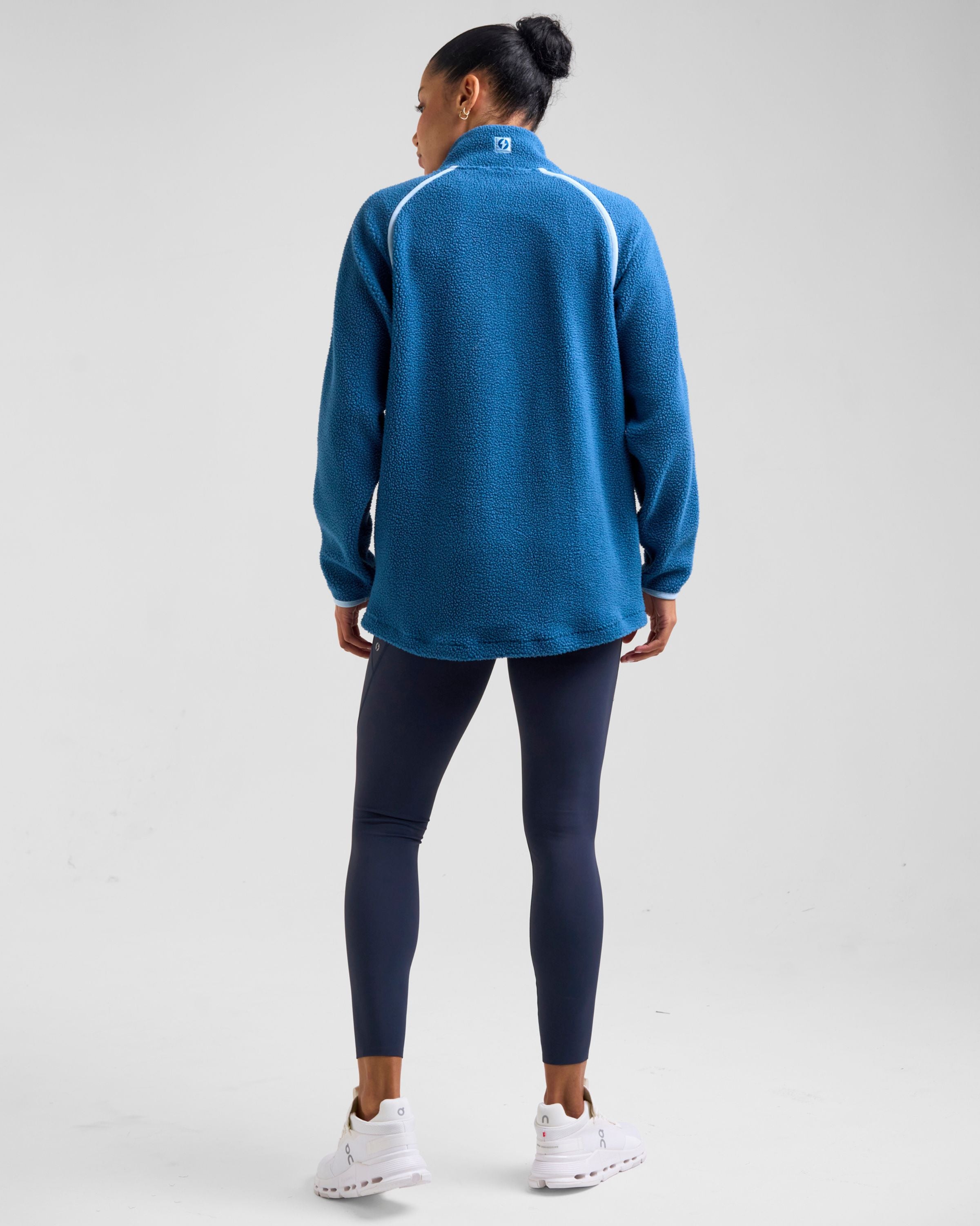 Ascend 1/4 Zip Fleece Dark Blue