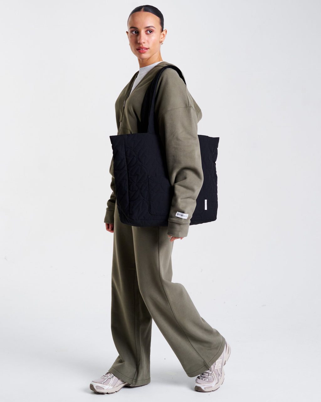 Weekender Quilted Bag Black