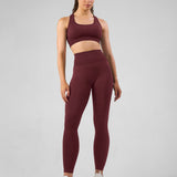 SOLID Seamless Leggings Cherry Lacquer