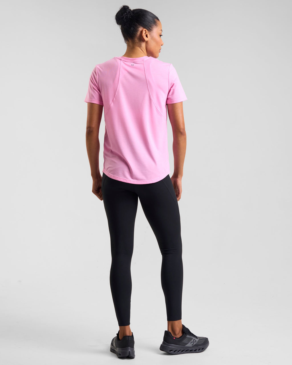 Core Lyocell Blend Active T-Shirt Pink Glow