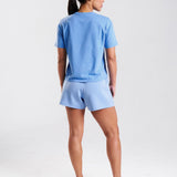 All-Day-Wear High-Rise Shorts Sky Blue